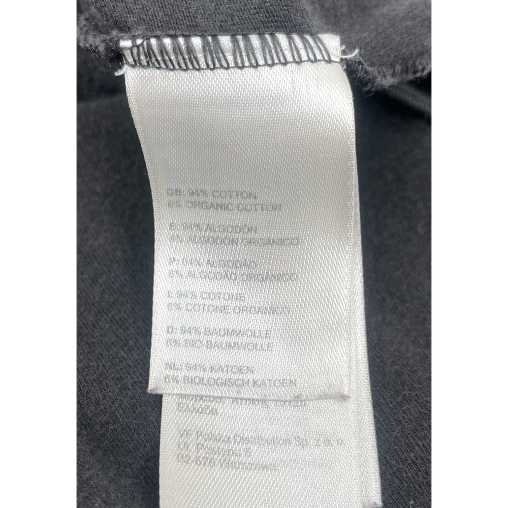 The North Face Black Organic Cotton Neon Rainbow Logo Tee M - Picture 6 of 8